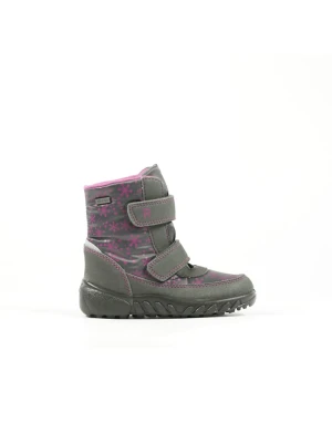 Richter Shoes Botki zimowe w kolorze szaro-fioletowym rozmiar: 25