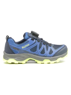 Richter Shoes Buty trekkingowe w kolorze niebiesko-limonkowym rozmiar: 32