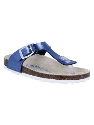Richter Shoes Japonki "Bio" w kolorze niebieskim rozmiar: 30