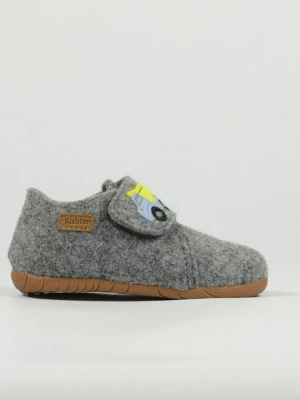 Richter Shoes Kapcie "Filzi" w kolorze szarym rozmiar: 26