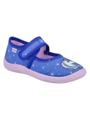 Richter Shoes Kapcie "Mia" w kolorze niebieskim rozmiar: 30