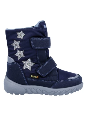 Richter Shoes Kozaki zimowe w kolorze granatowym rozmiar: 33