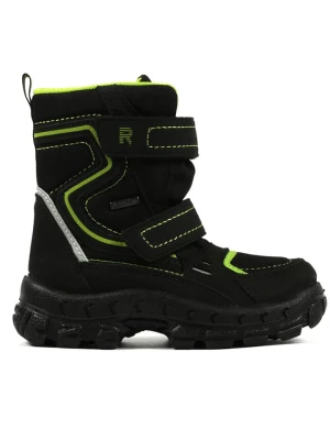 Richter Shoes Kozaki zimowe "Davos" w kolorze czarnym rozmiar: 27