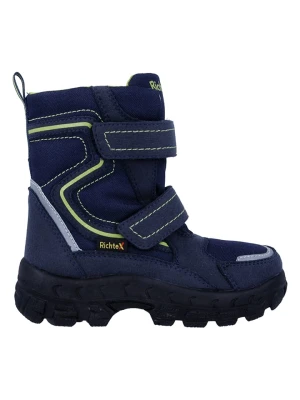 Richter Shoes Kozaki zimowe "Davos" w kolorze granatowym rozmiar: 37