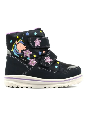 Richter Shoes Kozaki zimowe "Freestyle" w kolorze granatowym rozmiar: 23