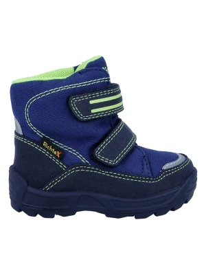 Richter Shoes Kozaki zimowe "Freestyle" w kolorze granatowym rozmiar: 24