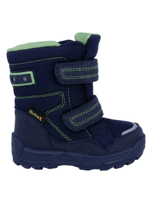 Richter Shoes Kozaki zimowe "Freestyle" w kolorze granatowym rozmiar: 27