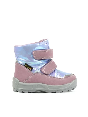 Richter Shoes Kozaki zimowe "Freestyle" w kolorze jasnoróżowym rozmiar: 27