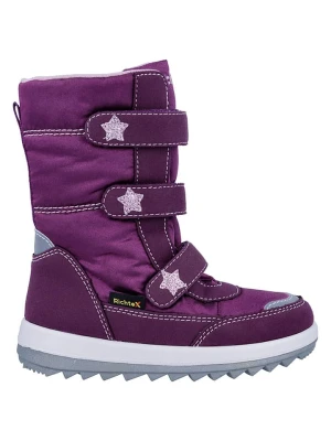 Richter Shoes Kozaki zimowe "Husky 2.0" w kolorze fioletowym rozmiar: 36