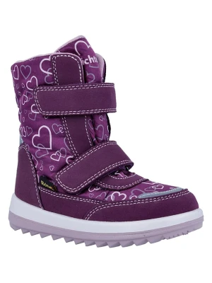 Richter Shoes Kozaki zimowe "Husky 2.0" w kolorze fioletowym rozmiar: 29