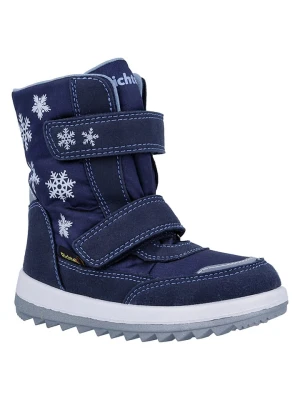 Richter Shoes Kozaki zimowe "Husky 2.0" w kolorze granatowym rozmiar: 34