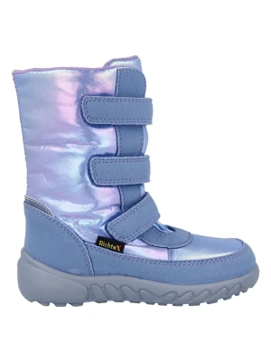 Richter Shoes Kozaki zimowe "Husky" w kolorze błękitnym rozmiar: 34