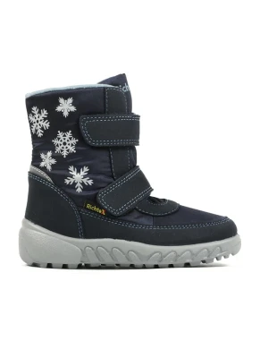 Richter Shoes Kozaki zimowe "Husky" w kolorze granatowym rozmiar: 27