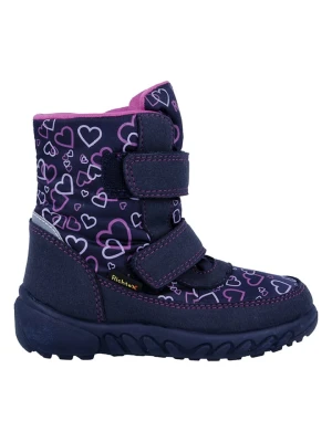 Richter Shoes Kozaki zimowe "Husky" w kolorze granatowym rozmiar: 35