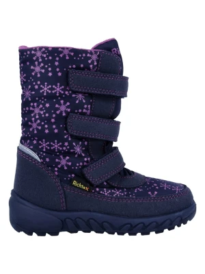 Richter Shoes Kozaki zimowe "Husky" w kolorze granatowym rozmiar: 36