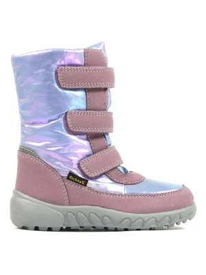 Richter Shoes Kozaki zimowe "Husky" w kolorze jasnoróżowym rozmiar: 28
