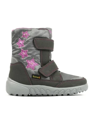 Richter Shoes Kozaki zimowe "Husky" w kolorze szarym rozmiar: 28