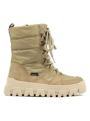 Richter Shoes Kozaki zimowe "Iron" w kolorze beżowym rozmiar: 39