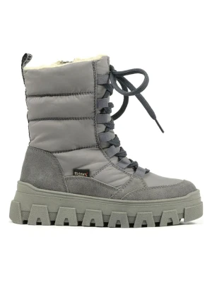 Richter Shoes Kozaki zimowe "Iron" w kolorze szarym rozmiar: 36