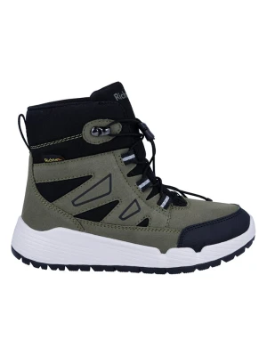 Richter Shoes Kozaki zimowe "RS-1" w kolorze khaki rozmiar: 31