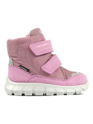 Richter Shoes Kozaki zimowe "Snow mini" w kolorze jasnoróżowym rozmiar: 28