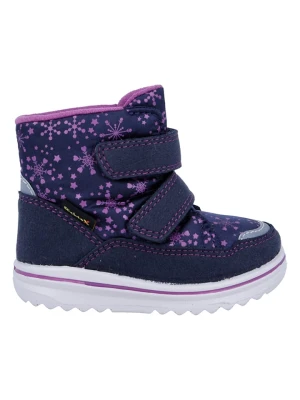 Richter Shoes Kozaki zimowe "Snow" w kolorze granatowo-fioletowym rozmiar: 21