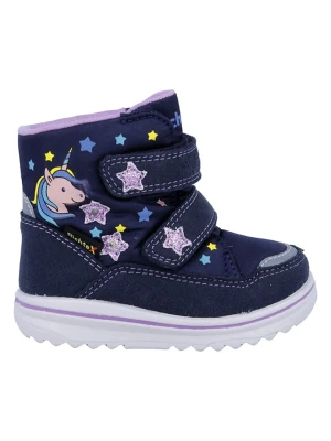 Richter Shoes Kozaki zimowe "Snow" w kolorze granatowym rozmiar: 24