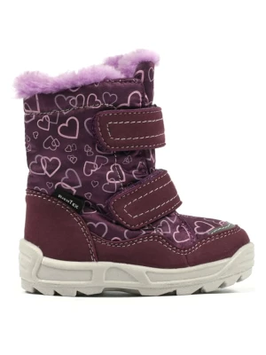 Richter Shoes Kozaki zimowe w kolorze fioletowym rozmiar: 27