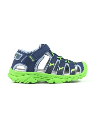 Richter Shoes Półsandały w kolorze granatowo-zielonym rozmiar: 34