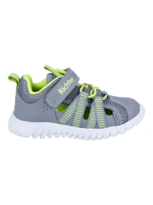Richter Shoes Półsandały "Wallaby" w kolorze szaro-zielonym rozmiar: 28