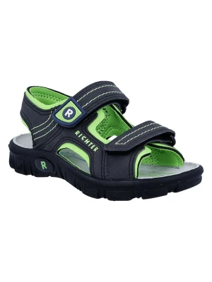 Richter Shoes Sandały "Adventure" w kolorze czarnym rozmiar: 30