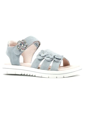 Richter Shoes Sandały "Samba" w kolorze szarym rozmiar: 35