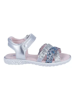 Richter Shoes Sandały "Sole" w kolorze srebrno-niebieskim rozmiar: 27
