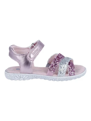 Richter Shoes Sandały "Sole" w kolorze srebrno-różowym rozmiar: 28