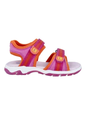 Richter Shoes Sandały w kolorze czerwonym ze wzorem rozmiar: 33