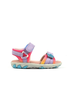 Richter Shoes Sandały w kolorze fioletowym ze wzorem rozmiar: 35