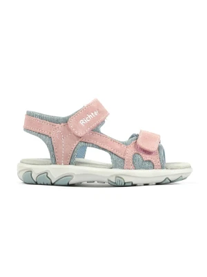 Richter Shoes Sandały w kolorze niebiesko-brzoskwiniowym rozmiar: 31