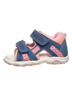 Richter Shoes Sandały w kolorze niebiesko-różowym rozmiar: 25