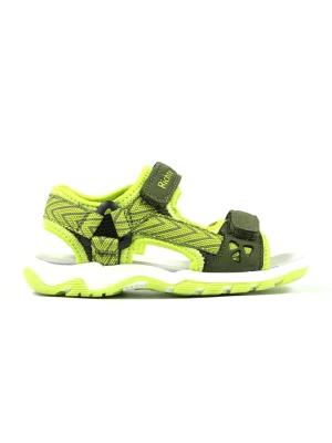 Richter Shoes Sandały w kolorze zielono-żółtym rozmiar: 30