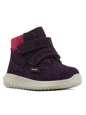 Richter Shoes Skórzane botki "Timmy" w kolorze ciemnofioletowym rozmiar: 27