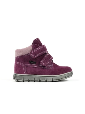 Richter Shoes Skórzane botki w kolorze fioletowym rozmiar: 20