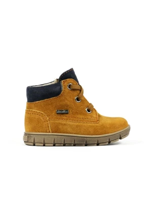 Richter Shoes Skórzane botki w kolorze jasnobrązowym rozmiar: 26