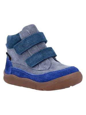Richter Shoes Skórzane buty barefoot "Samy" w kolorze błękitno-niebieskim rozmiar: 33