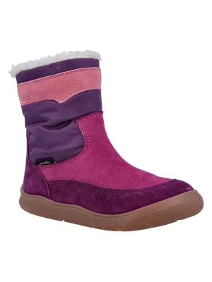 Richter Shoes Skórzane buty barefoot "Samy" w kolorze fioletowym rozmiar: 35
