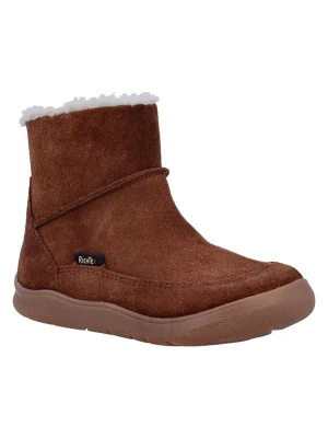 Richter Shoes Skórzane buty barefoot "Samy" w kolorze jasnobrązowym rozmiar: 25