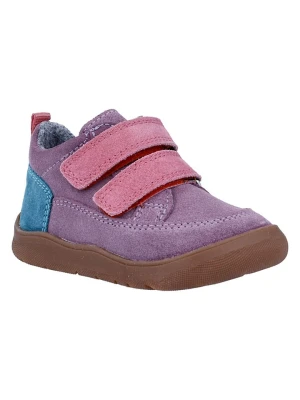 Richter Shoes Skórzane buty barefoot "Samy" w kolorze jasnoróżowo-fioletowym rozmiar: 30