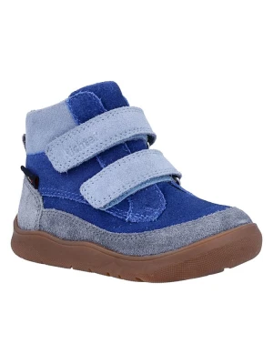 Richter Shoes Skórzane buty barefoot "Samy" w kolorze niebiesko-błękitnym rozmiar: 33