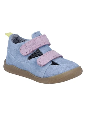 Richter Shoes Skórzane buty "Samy" w kolorze błękitnym do chodzenia na boso rozmiar: 26