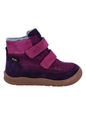 Richter Shoes Skórzane buty "Samy" w kolorze fioletowo-różowym do chodzenia na boso rozmiar: 29