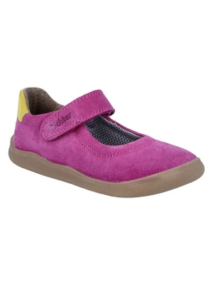 Richter Shoes Skórzane buty "Samy" w kolorze fioletowym do chodzenia na boso rozmiar: 33